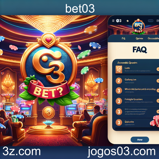 Entendendo a Seção FAQ do 'bet03'